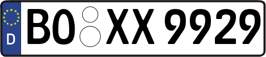 BO-XX9929