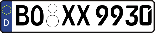 BO-XX9930