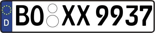 BO-XX9937