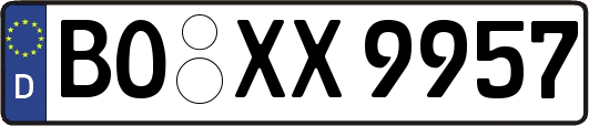 BO-XX9957