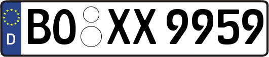 BO-XX9959