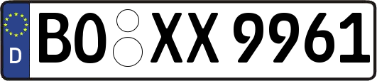 BO-XX9961