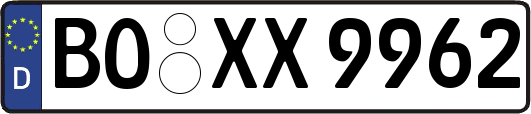 BO-XX9962