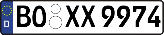 BO-XX9974