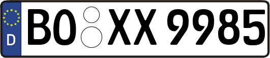 BO-XX9985
