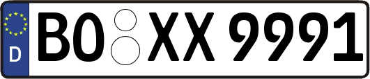 BO-XX9991