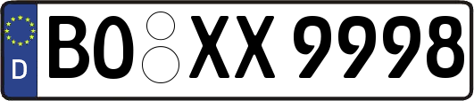 BO-XX9998