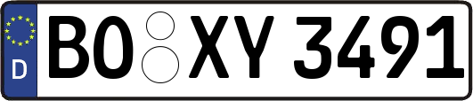 BO-XY3491