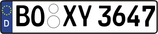 BO-XY3647