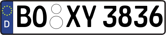 BO-XY3836