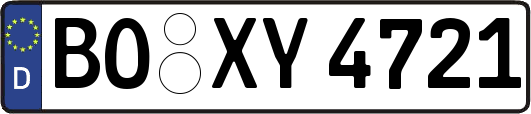 BO-XY4721