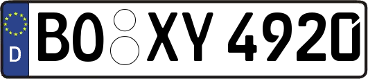 BO-XY4920