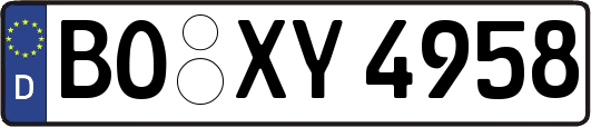 BO-XY4958