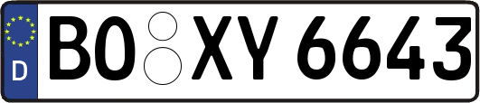 BO-XY6643