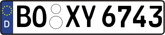 BO-XY6743