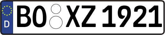 BO-XZ1921