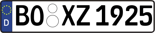 BO-XZ1925