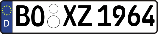BO-XZ1964