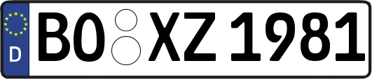 BO-XZ1981