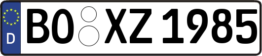 BO-XZ1985