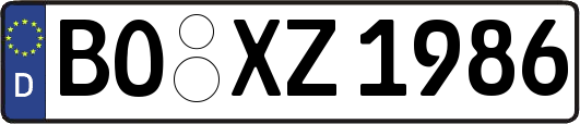 BO-XZ1986