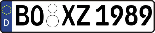 BO-XZ1989