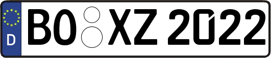 BO-XZ2022