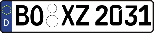 BO-XZ2031