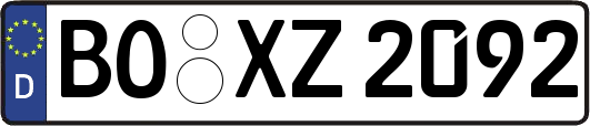 BO-XZ2092