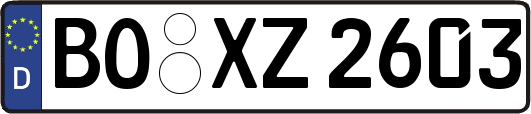 BO-XZ2603