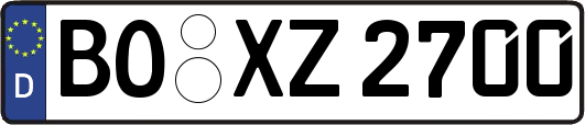 BO-XZ2700