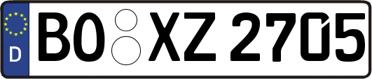 BO-XZ2705
