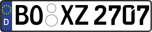 BO-XZ2707