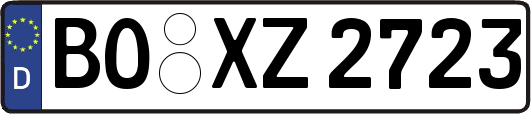 BO-XZ2723