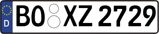BO-XZ2729