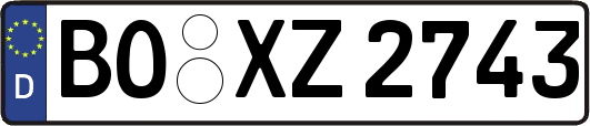 BO-XZ2743