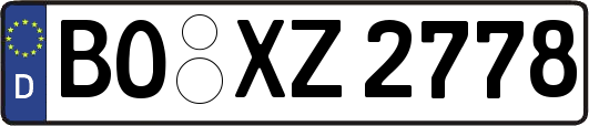 BO-XZ2778