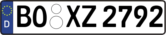 BO-XZ2792