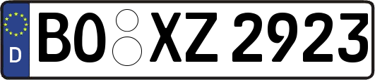 BO-XZ2923