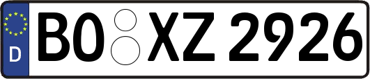 BO-XZ2926