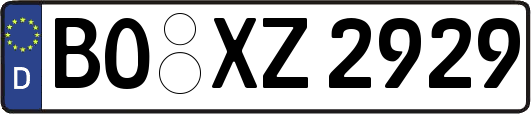 BO-XZ2929