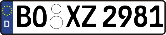 BO-XZ2981