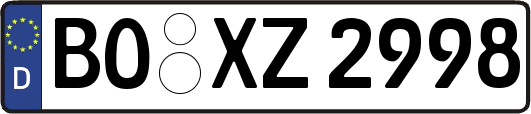 BO-XZ2998