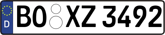 BO-XZ3492