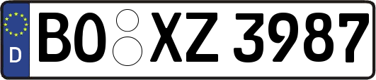 BO-XZ3987