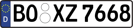 BO-XZ7668