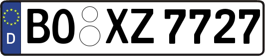 BO-XZ7727