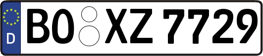 BO-XZ7729