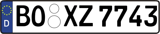 BO-XZ7743