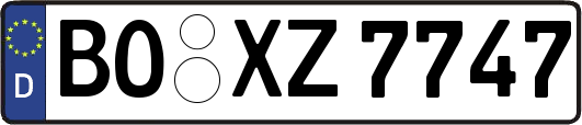 BO-XZ7747